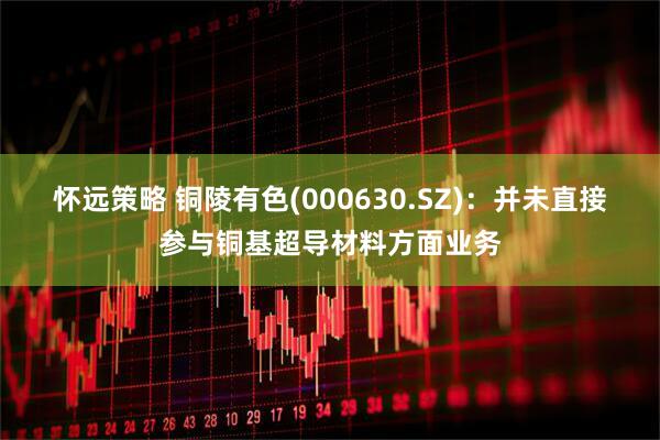 怀远策略 铜陵有色(000630.SZ)：并未直接参与铜基超导材料方面业务