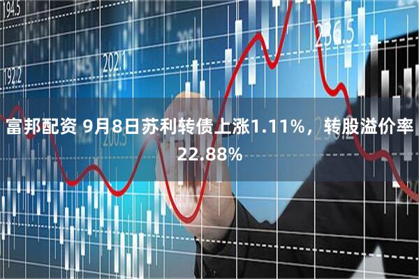 富邦配资 9月8日苏利转债上涨1.11%，转股溢价率22.88%